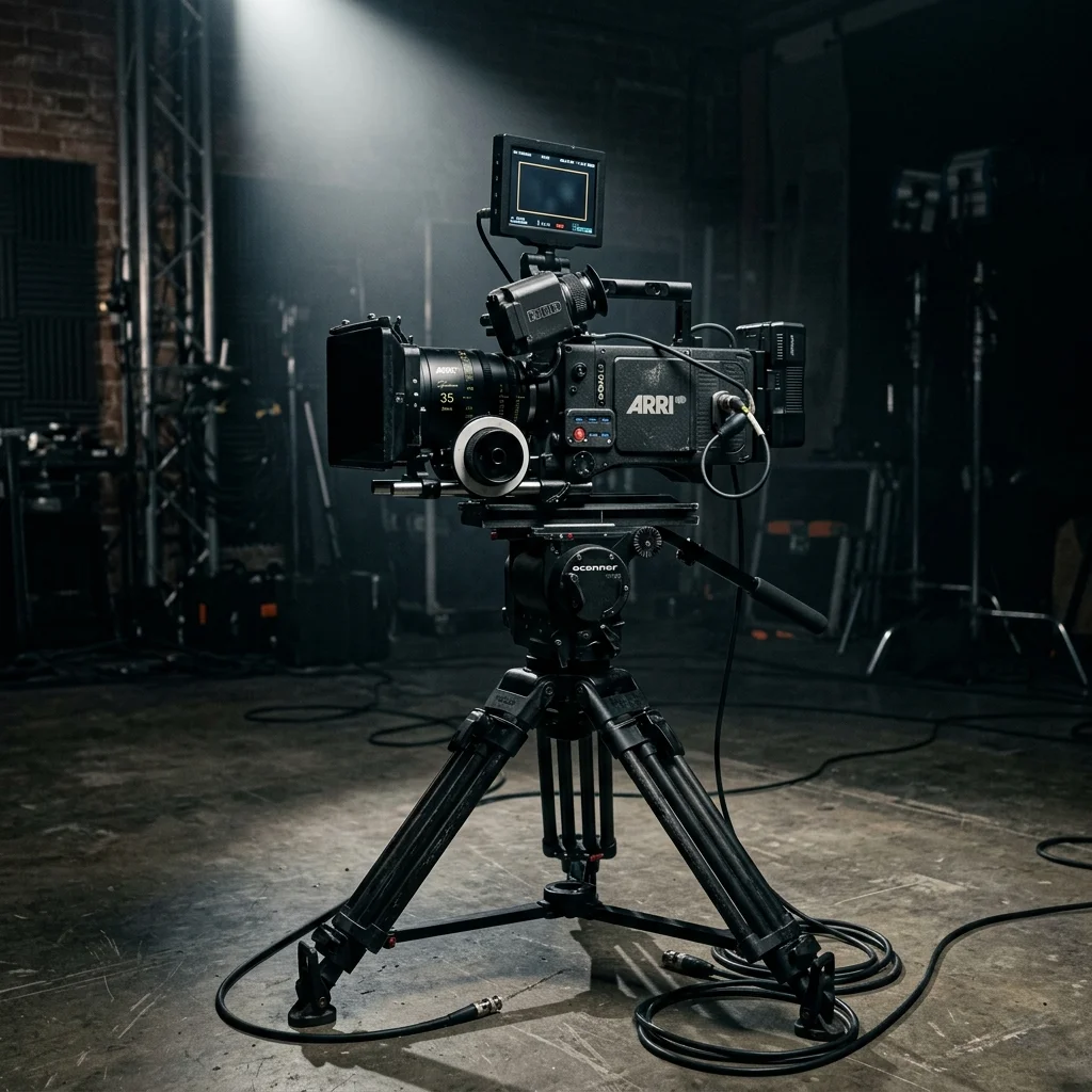 Cinematic Behind the Scenes Video Production Set